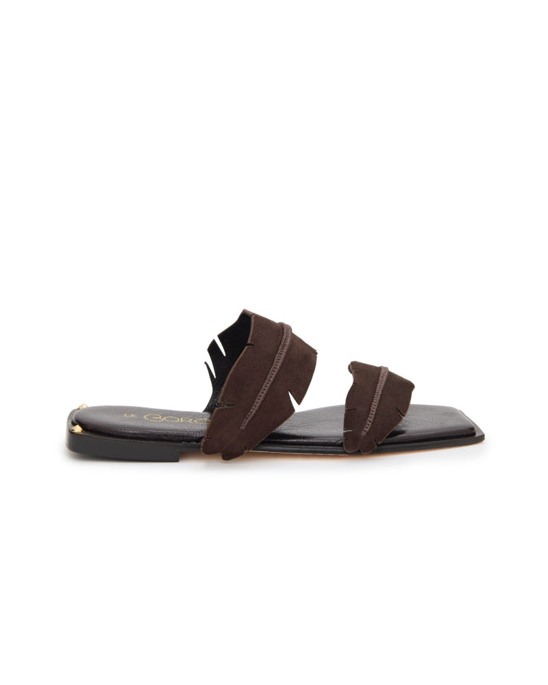Banana Leaf Sandals - Brown