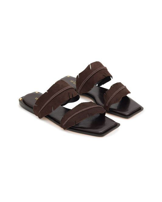 Banana Leaf Sandals - Brown