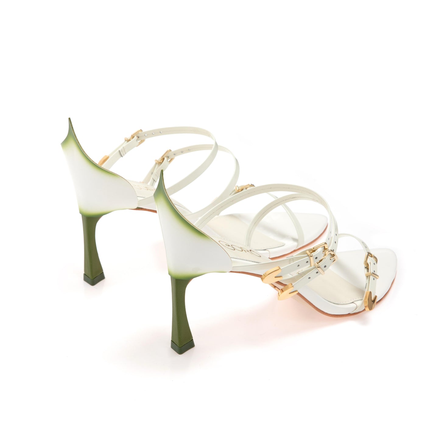 Calla Lily Leather Sandal