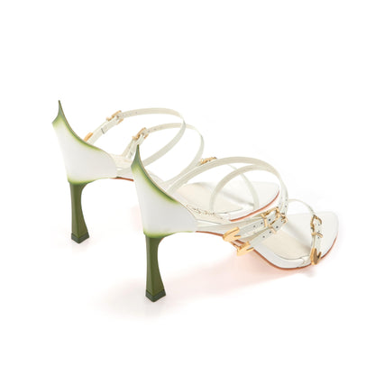 Calla Lily Leather Sandal