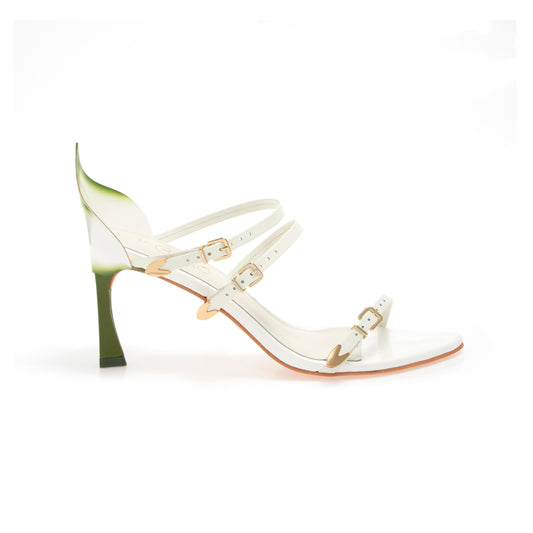 Calla Lily Leather Sandal