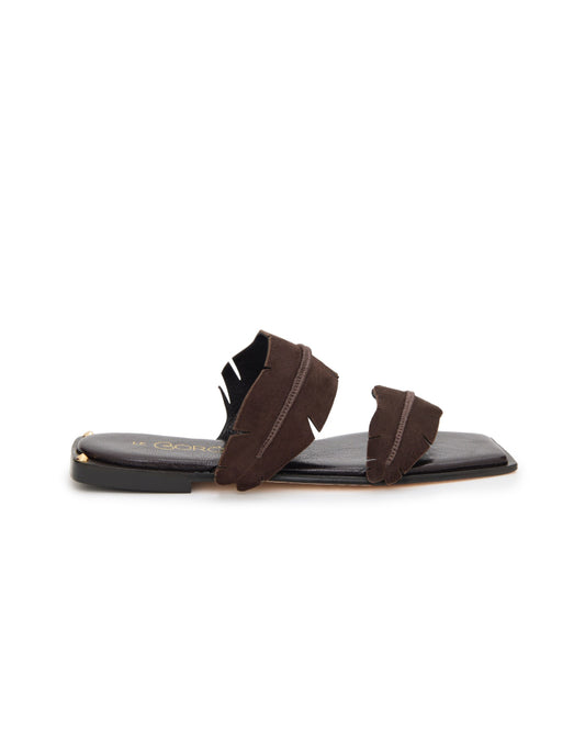 Banana Leaf Sandals - Brown
